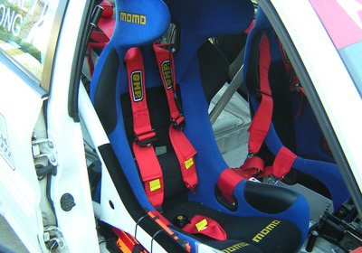Momo seats fitted
