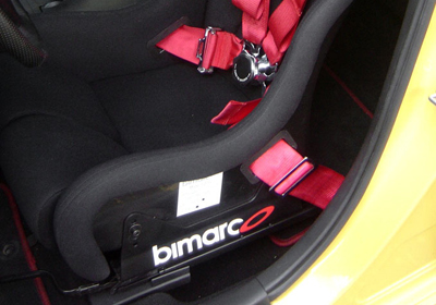 Bimarco side mounts and seats fitted