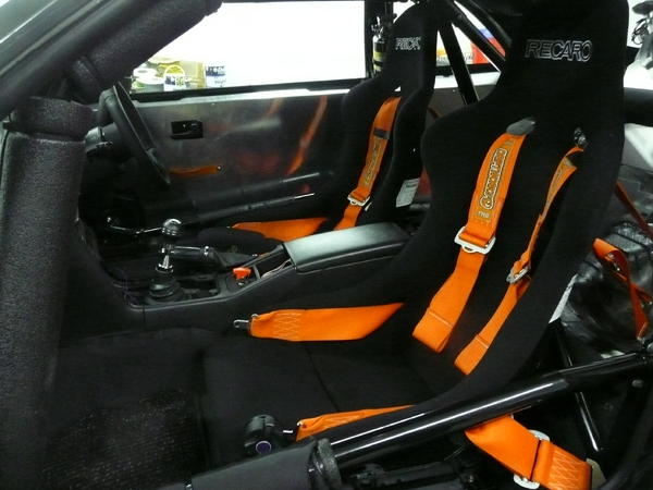 Driftworks harness belts fitted