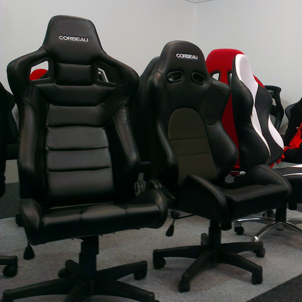Racing Office Chair Side Image 