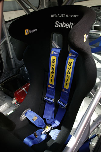 Sabelt Harness belts fitted with FK Automotive Seats