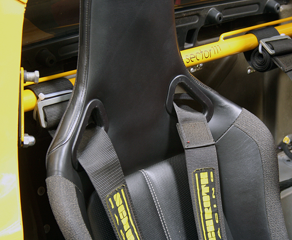 Schroth harness belts fitted