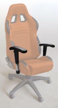 Auto Style - Office Seat Arm Rests