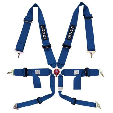 Luke - FIA 6 Point (75mm/75mm) HANS Specific Harness Belt Luke - FIA 6 Point (75mm/75mm) HANS Specific Harness Belt