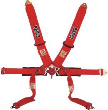 Luke - FIA 6 Point (75mm/50mm) Single Seater Harness Belt Luke - FIA 6 Point (75mm/50mm) Single Seater Harness Belt