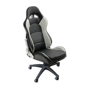 Auto Style - Type Pro Black/Grey Office Sport Seat