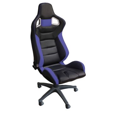 Auto Style - Type RS6 Black/Blue Office Sport Seat