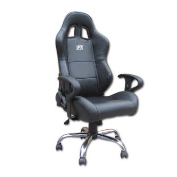 FK Automotive - Phoenix Black Racing Office Chair