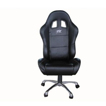 FK Automotive - Basic Black Racing Office Chair