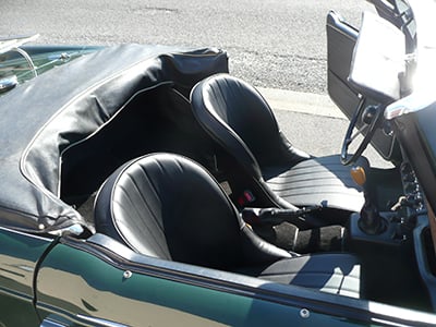 Triumph TR4 classic and retro bucket seats