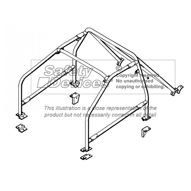 Ford sierra roll cage for sale