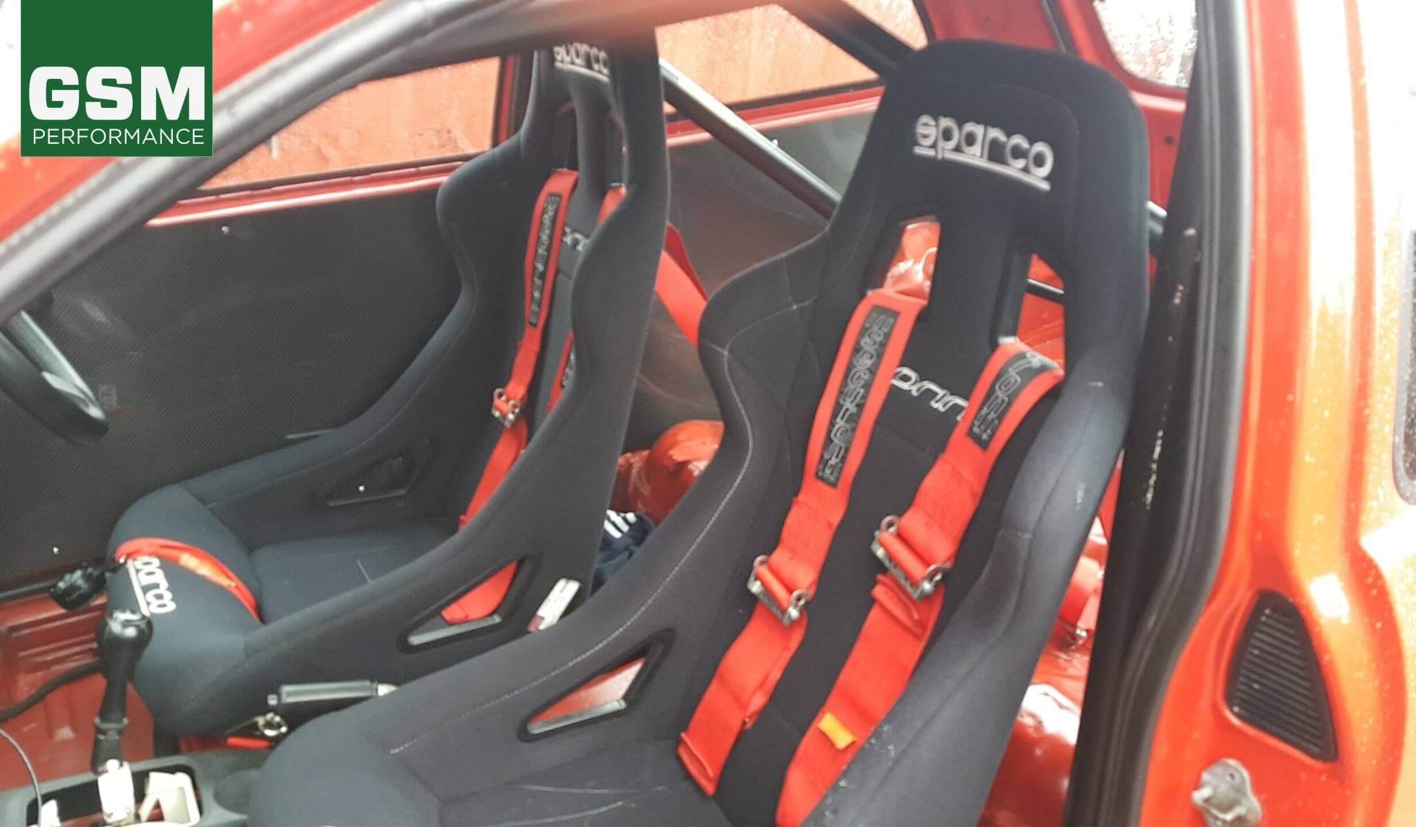 Sparco Sprint bucket seats now installed…