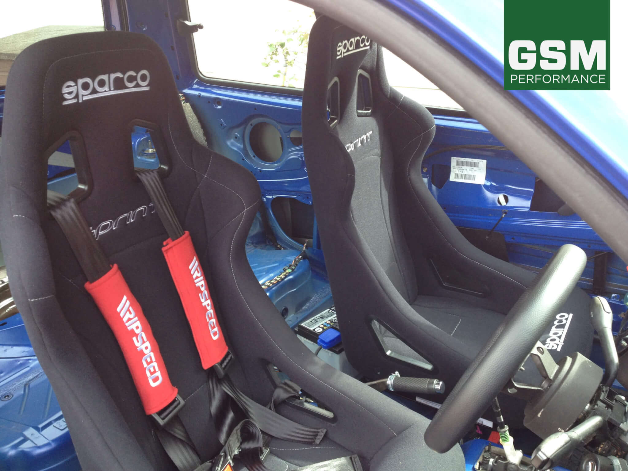 VW Lupo fitted with Sparco Sprint bucket seats