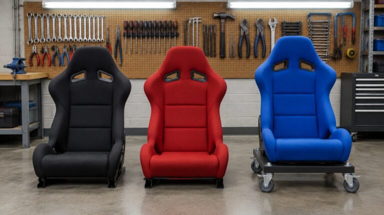 Recaro Pole Position Carbon fitted in Nissan GTR