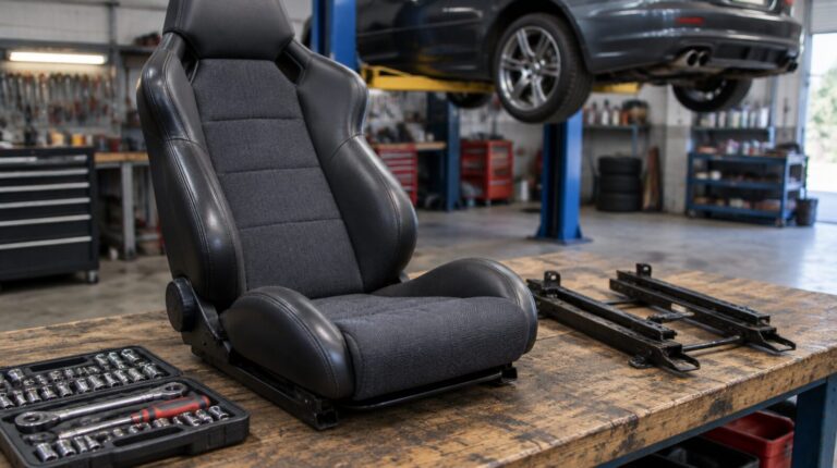 Sparco R100 vinyl seats fitted in Ford Fiesta!