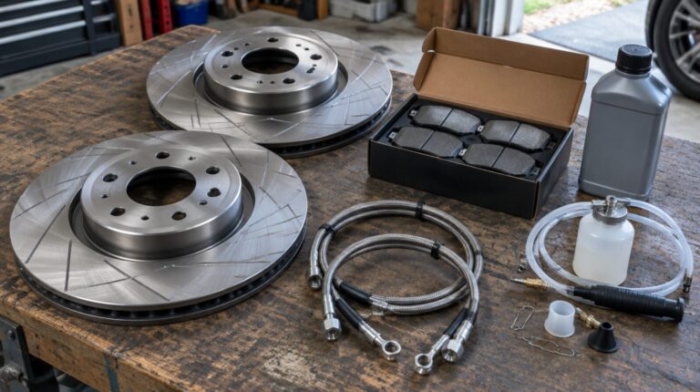 Citroen Saxo HiSpec Motorsport 4 pot brakes fitted!