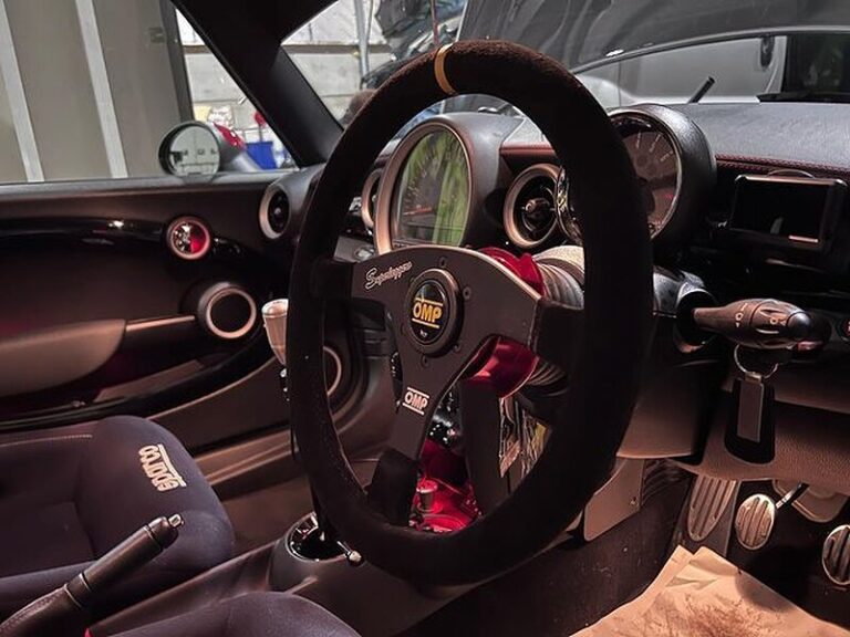 OMP Steering Wheel Fitted In Customers Car: The Velocita Superleggero On A Quick Release