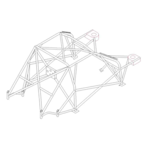 Custom Cages Alfa Romeo 145 Multipoint T45 Roll Cage
