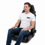 Recaro Specialist S Reclining Sport Seat-GSM Performance with person
