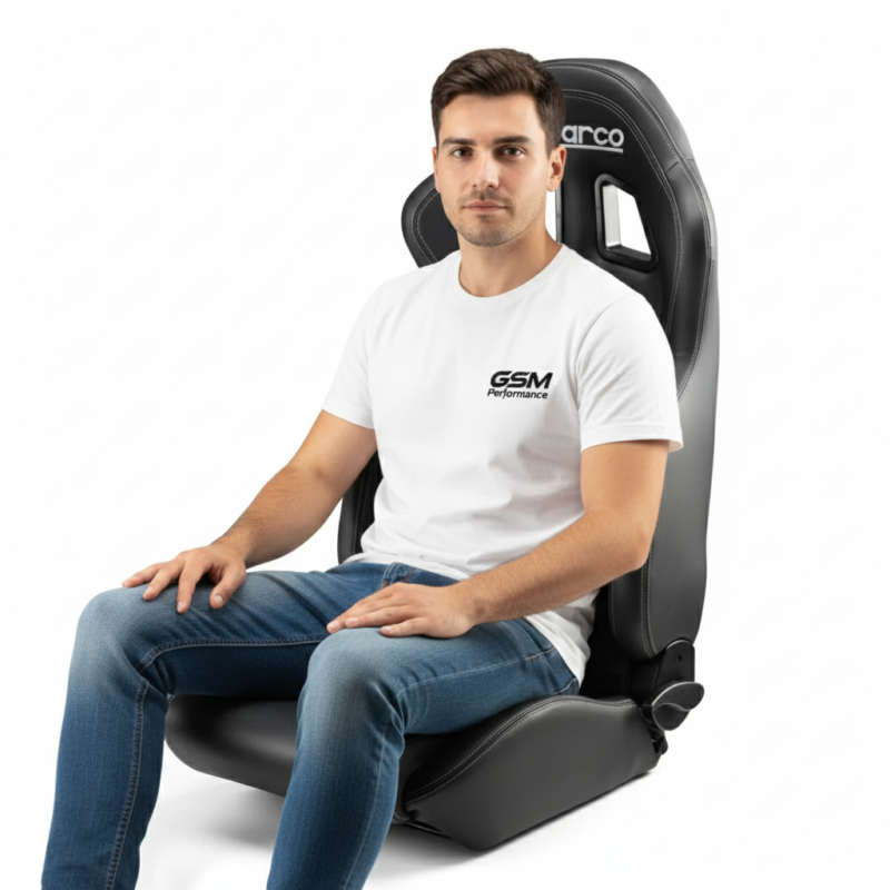 Sparco R100 Vinyl Reclining Sport Seat > GSM SportSeats4u