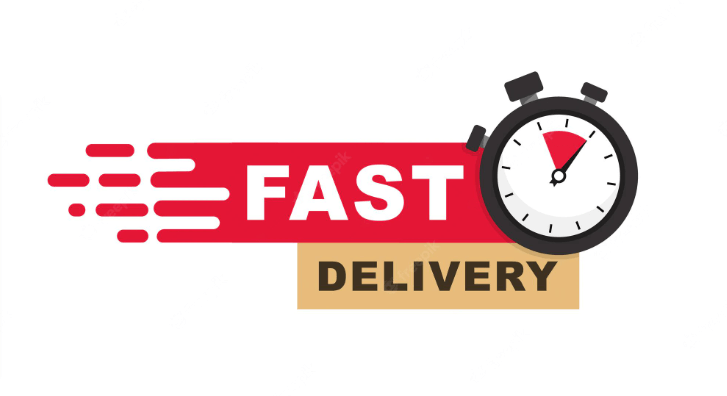 Our Speed+ Service. Same day dispatch