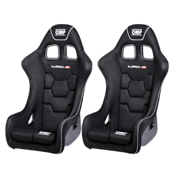 2 OMP WRC-R Fibreglass FIA Motorsport Seats