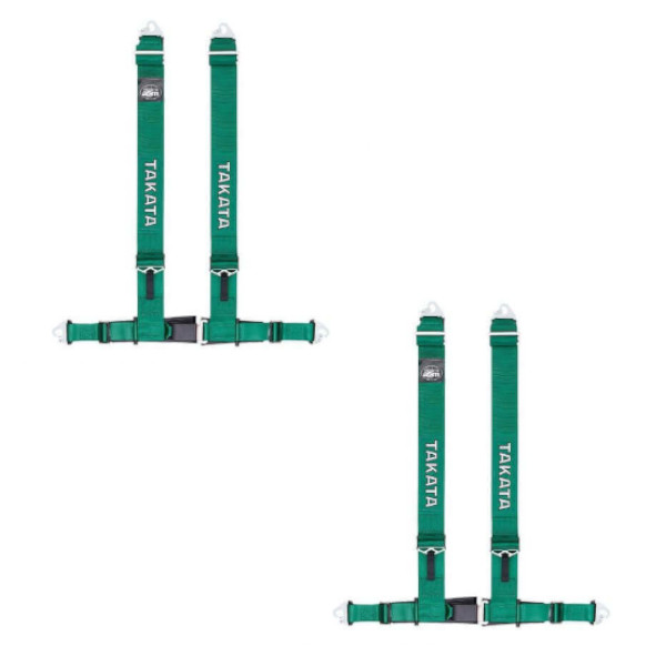 2 Takata Drift III Snap-On Harnesses