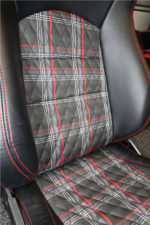 2 Auto Style GT Red Tartan Reclining Seats
