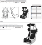Sabelt X-Pad Rallycross Fibreglass FIA Motorsport Seat