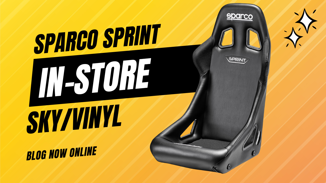 Sparco Sprint Sky Seat Arrived In-Store