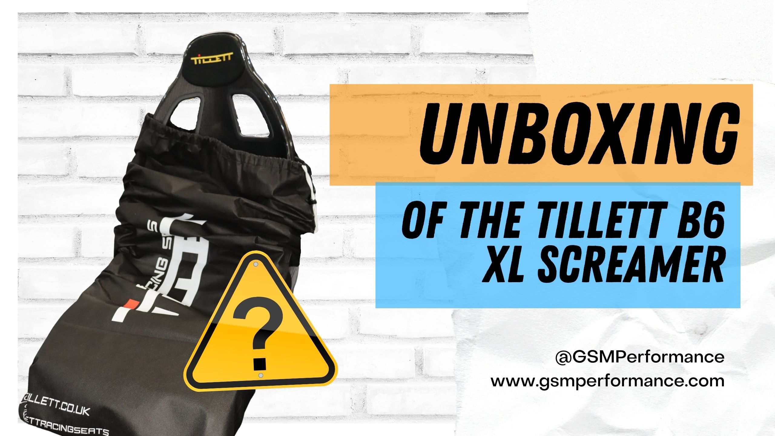 Tillett B6 XL Screamer Seat Unboxed In-Store