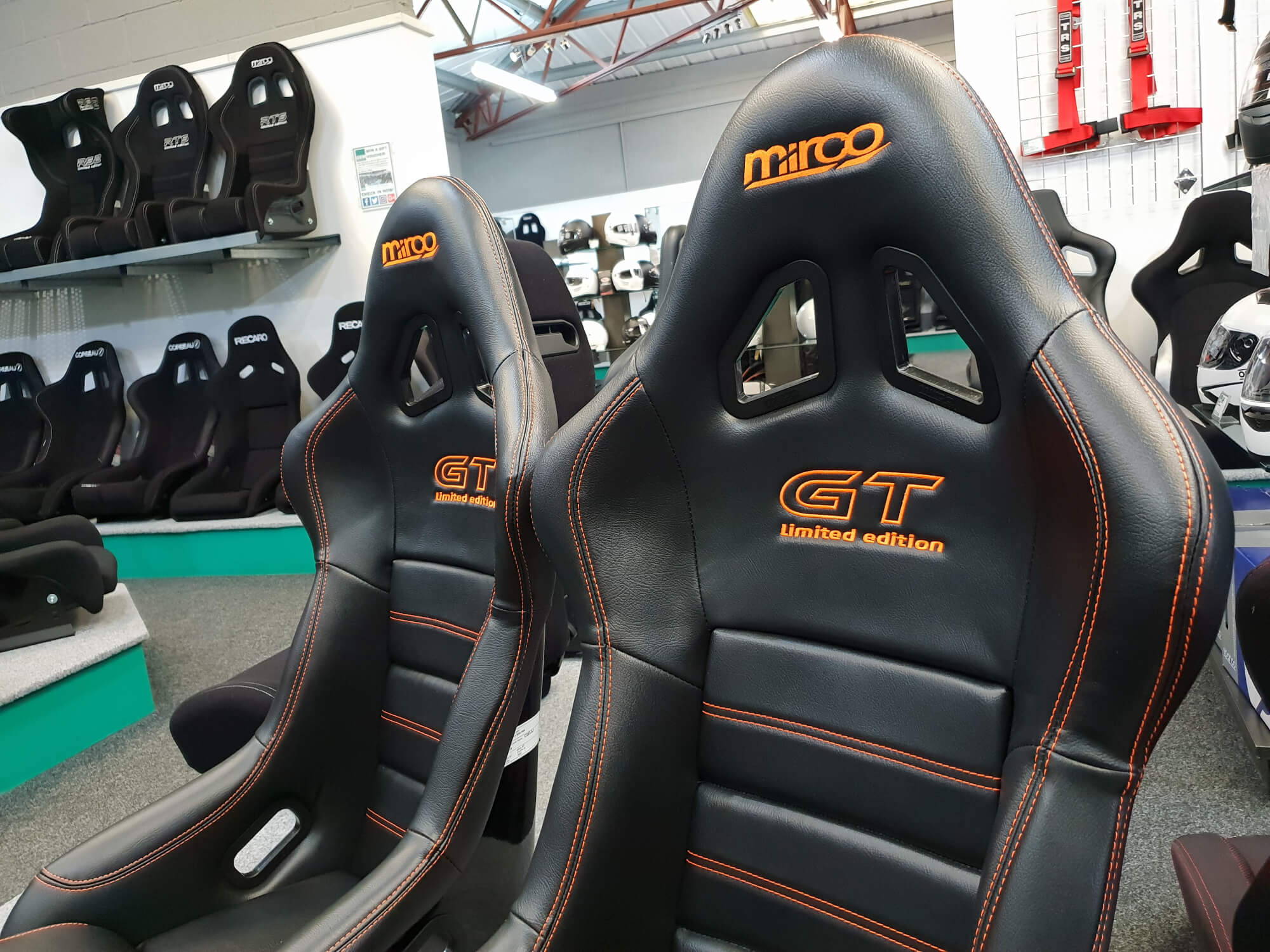 Mirco-GT-Vinyl-Orange-Stitching-Seats-GSM-Backrest-insta