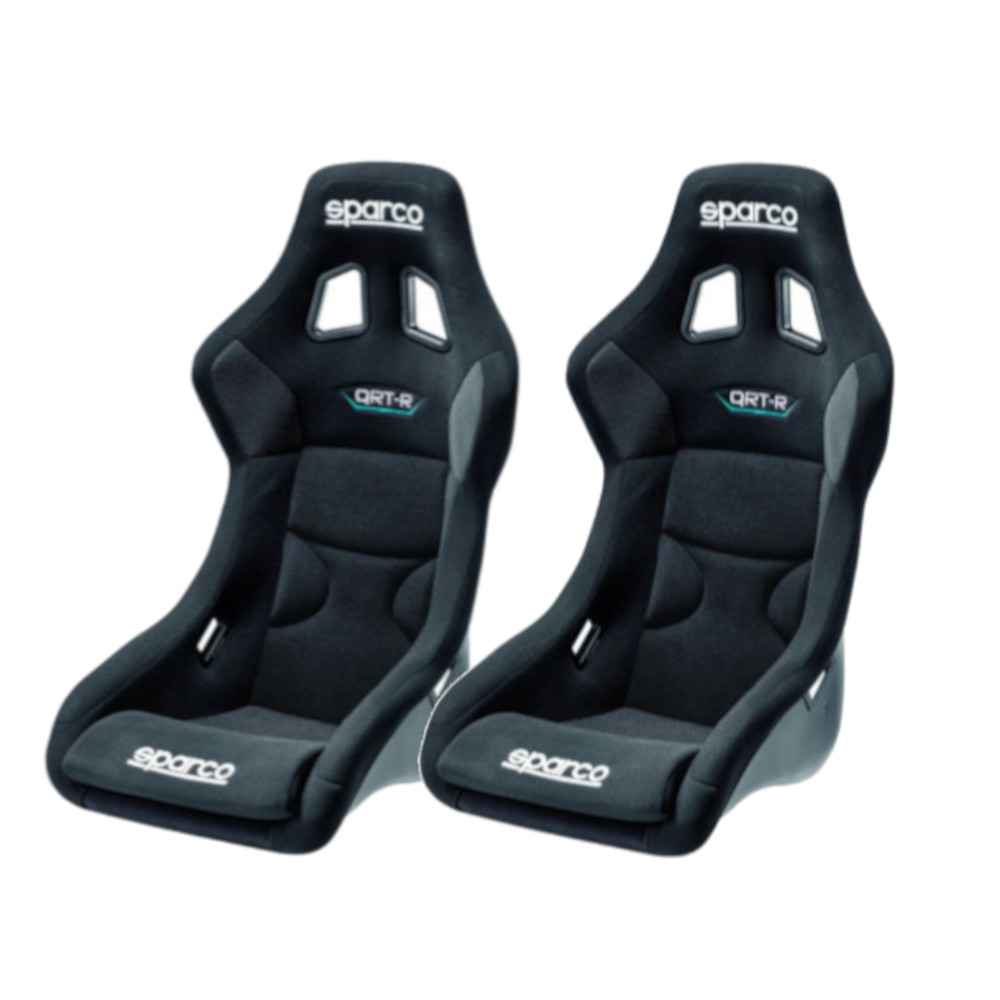 2 Sparco QRT-R Fibreglass FIA Bucket Seats