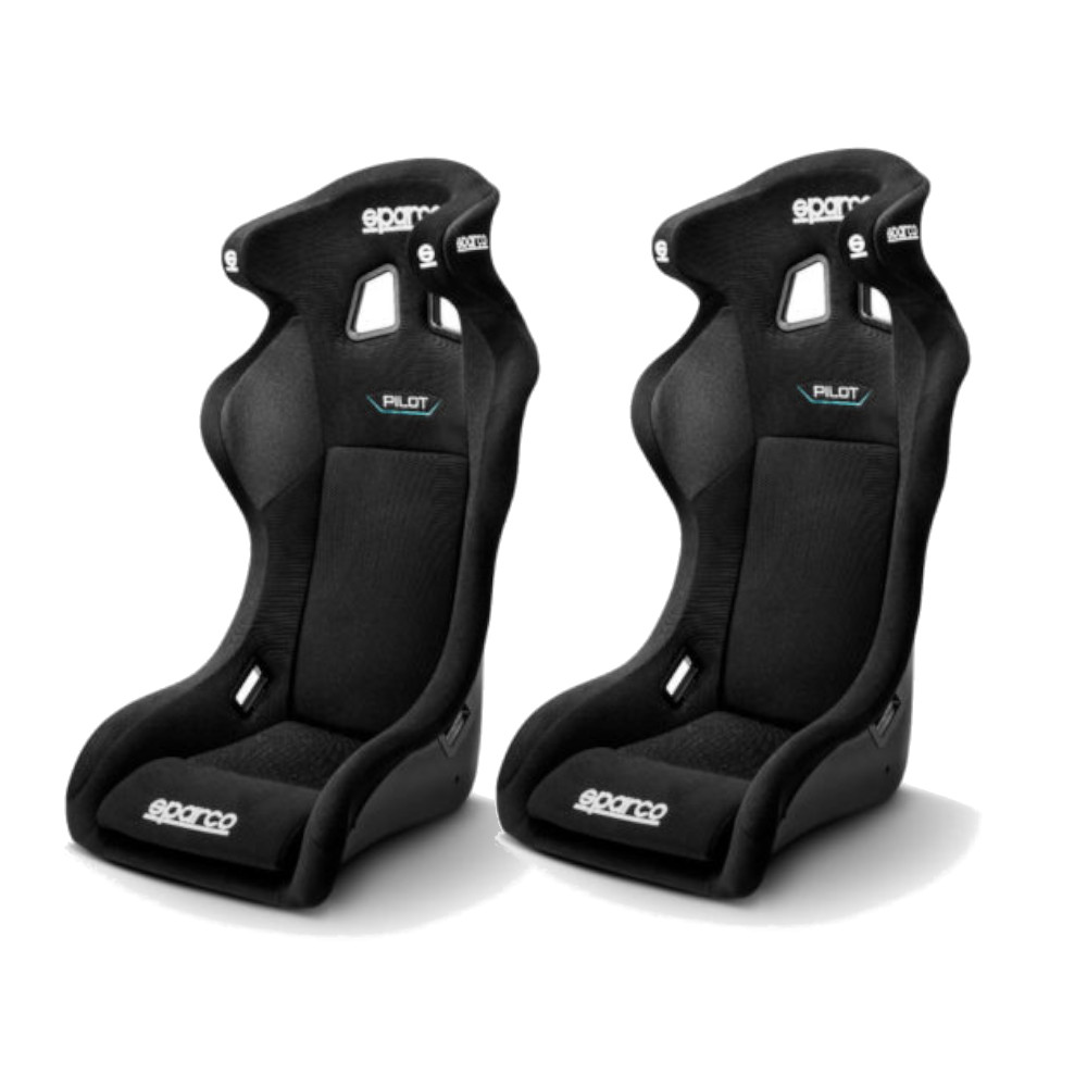 2 Sparco Pilot QRT FIA Motorsport Bucket Seats