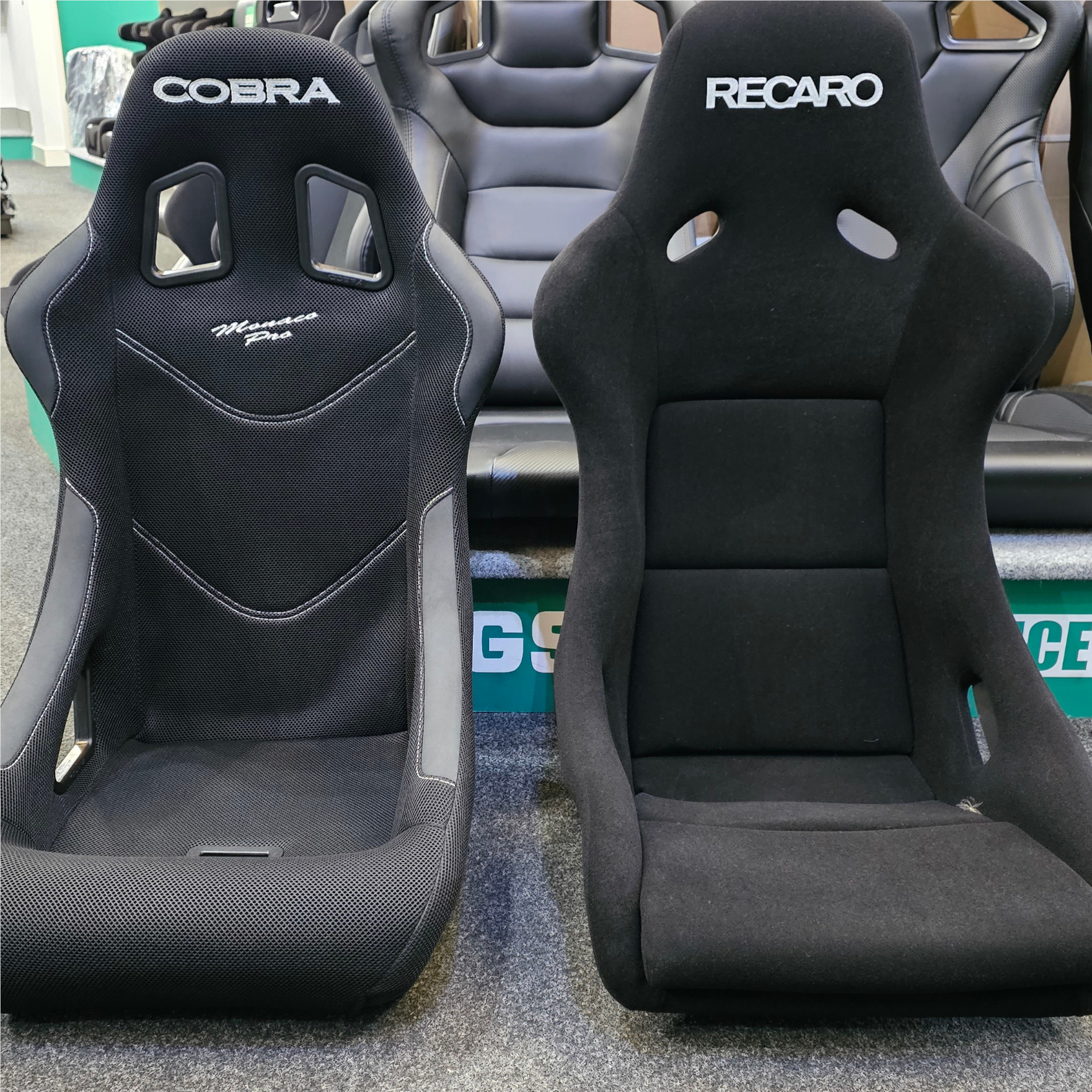 Cobra Monaco Pro VS Recaro Pole Position