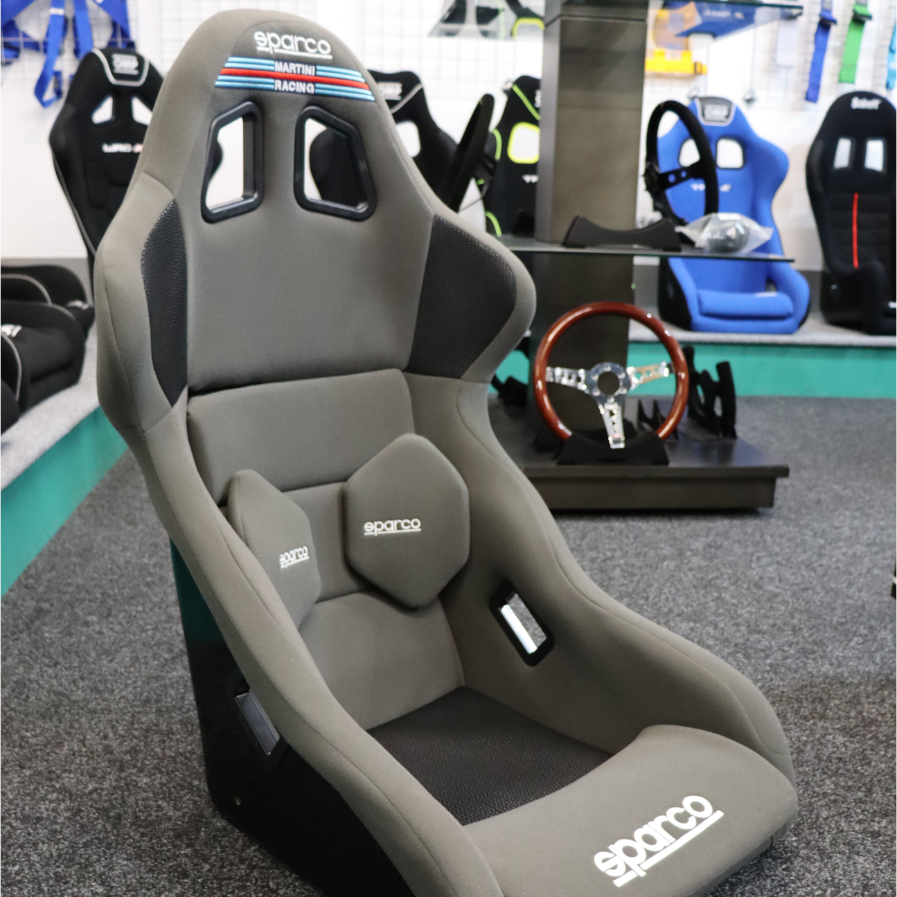 Sparco Pro 2000 QRT Martini Racing Bucket Seat