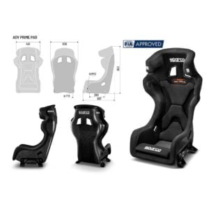 Sparco ADV Prime Pad 8862 Seat