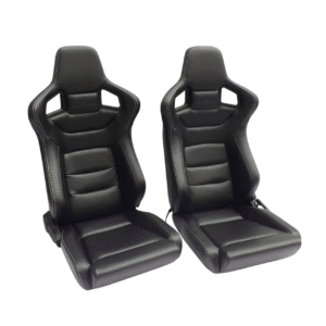 2 Corbeau Sportline RRS Low Base Reclining Sport Seats With Heating