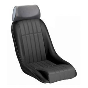 cobra-cub-bucket-seat-with-headrest-black-vinyl-with-piping-GSM-Performance