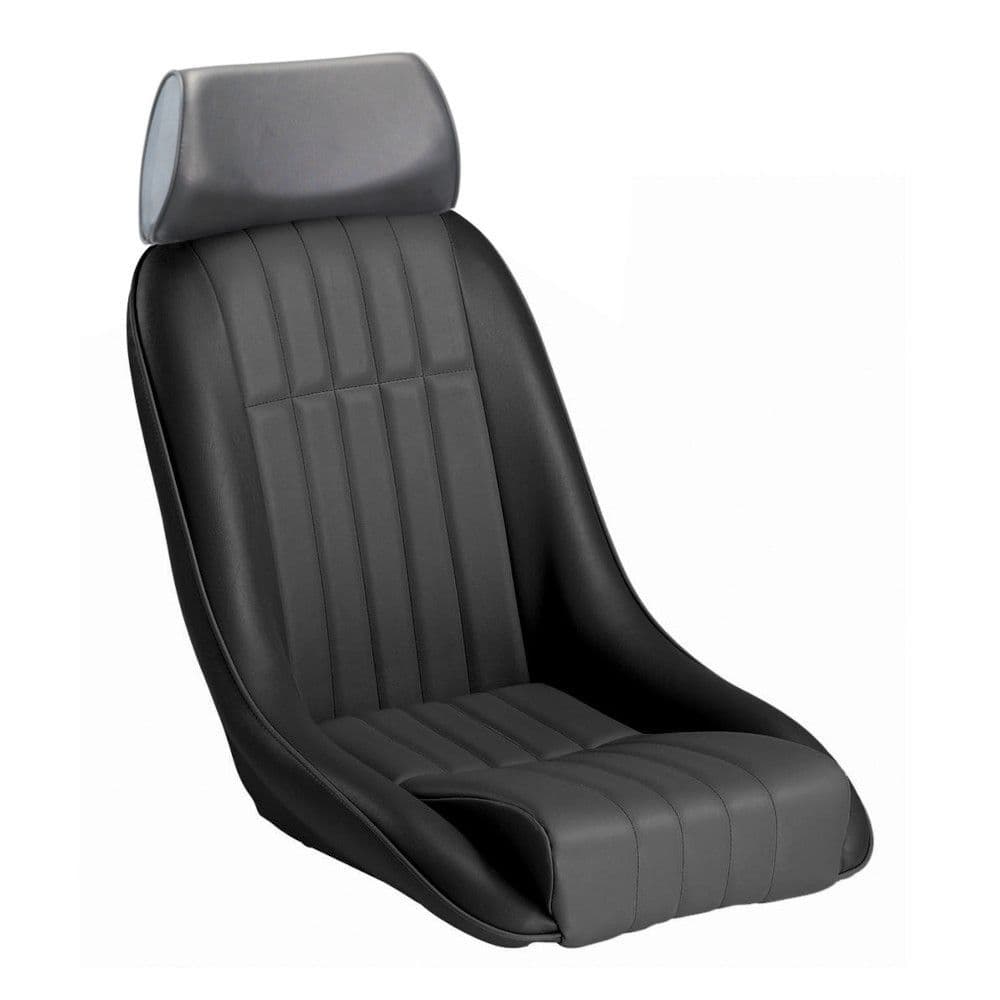 cobra-cub-bucket-seat-with-headrest-black-vinyl-with-piping-GSM-Performance