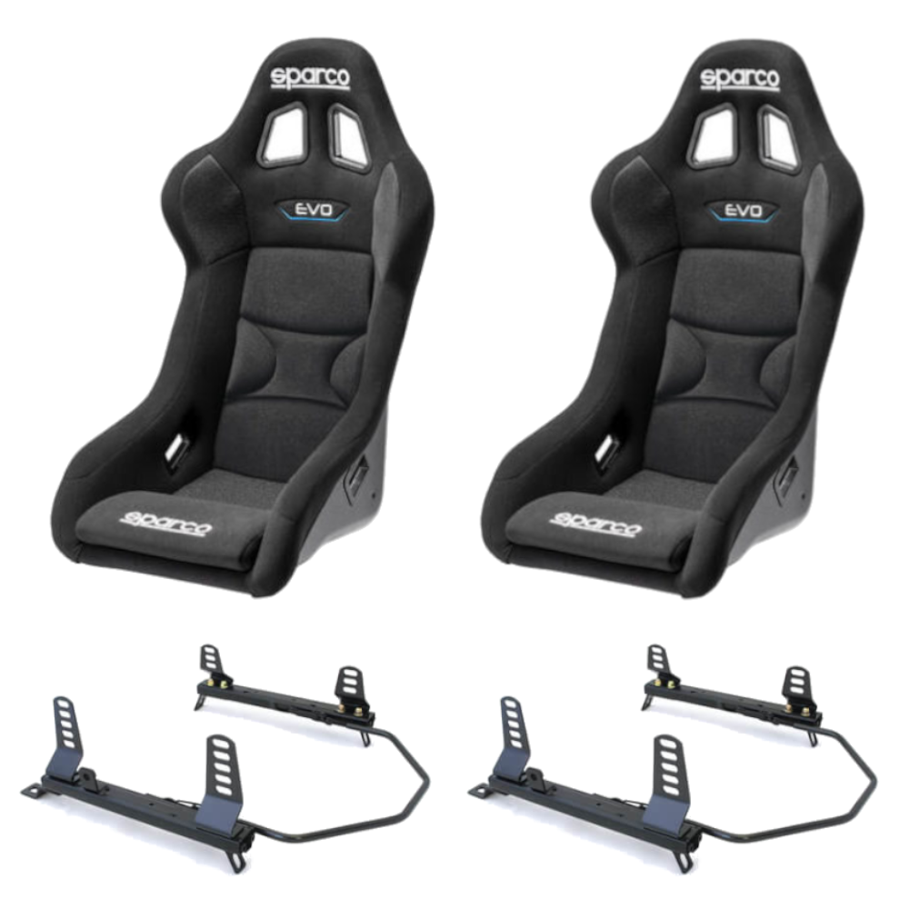 2 M2 Nissan GTR Frames With Sparco Evo Seats Package