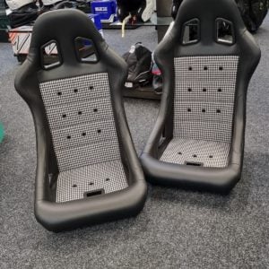 Cobra Monaco 40th Houndstooth Edition Bucket Seat