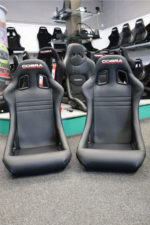 Cobra Monaco 2022 Vinyl Bucket Seat And Harness Motorsport Bundle