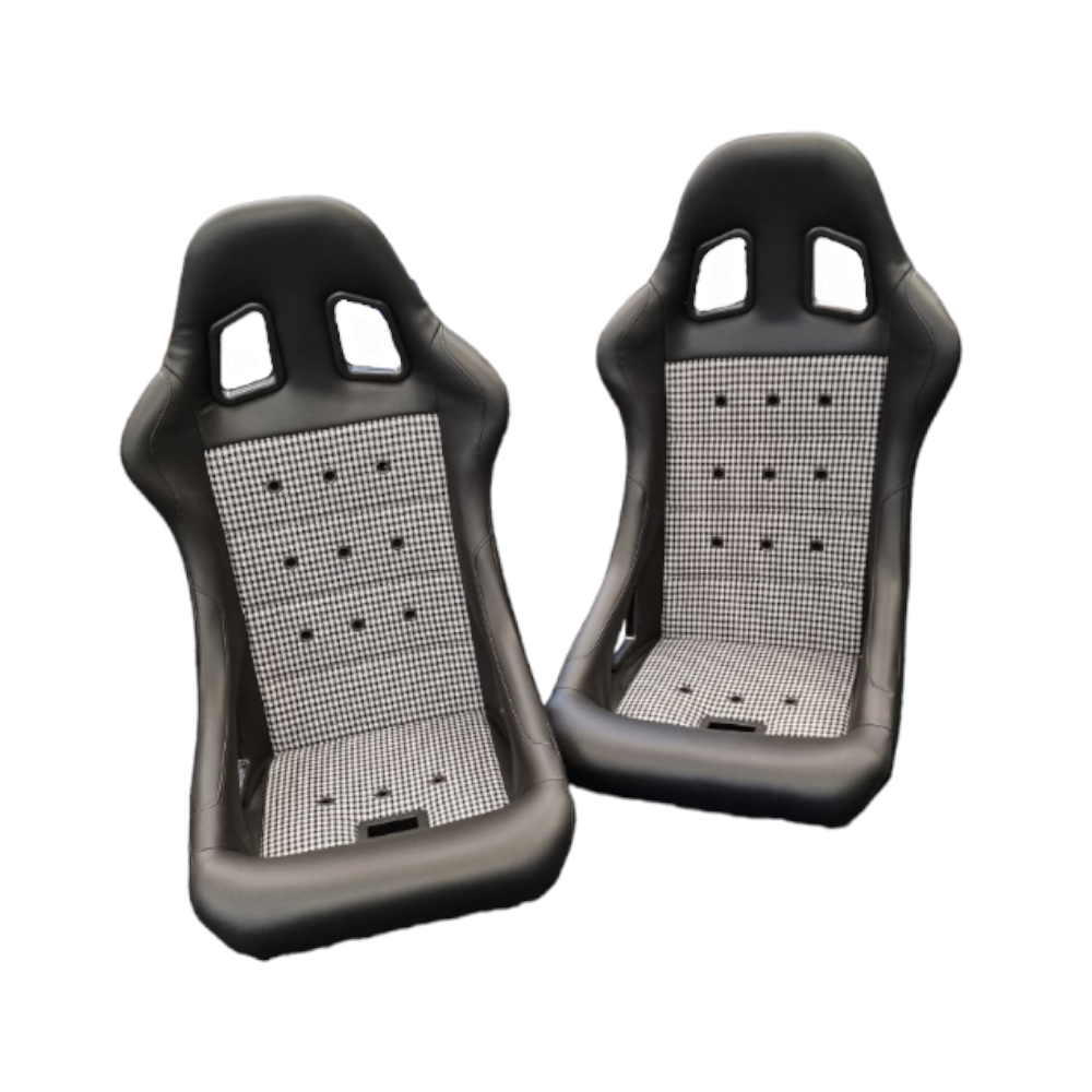 Cobra Monaco 40th Houndstooth Edition Bucket Seat