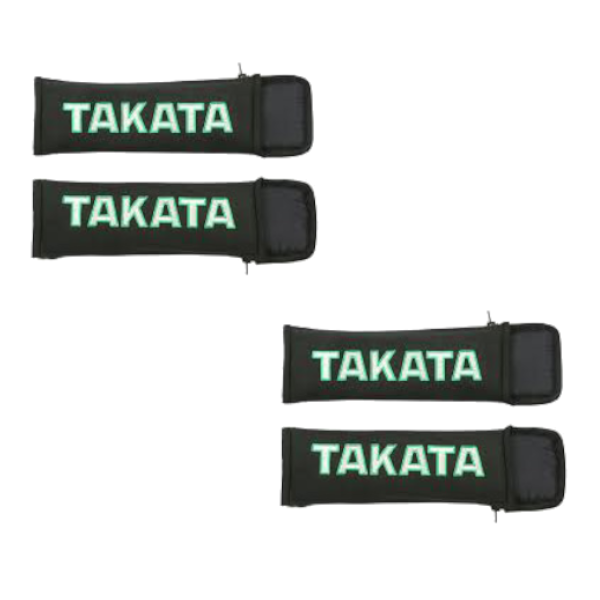 2 Takata 3 Inch Black Comfort Pads