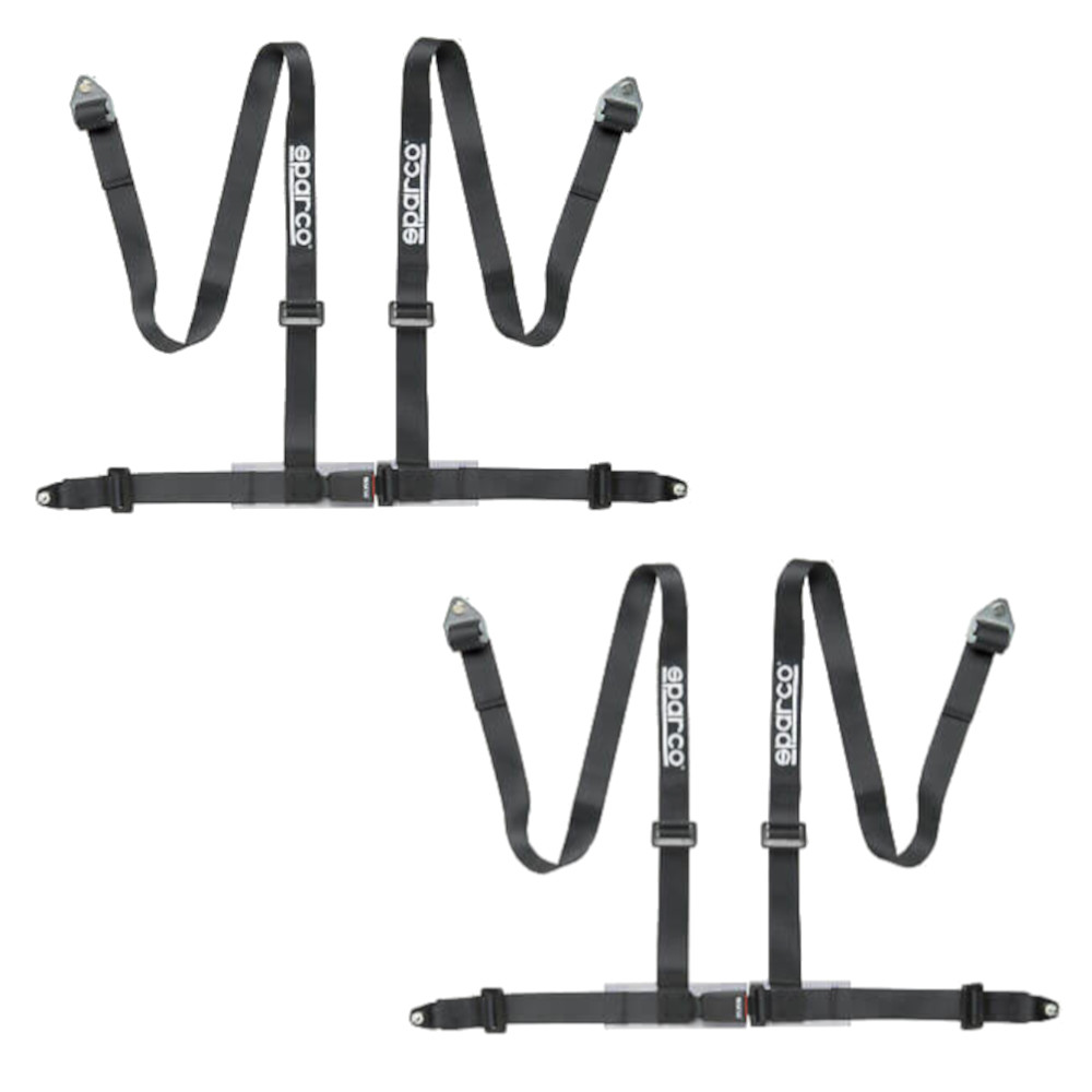 2 Sparco 4 Point bolt in Safety Harness