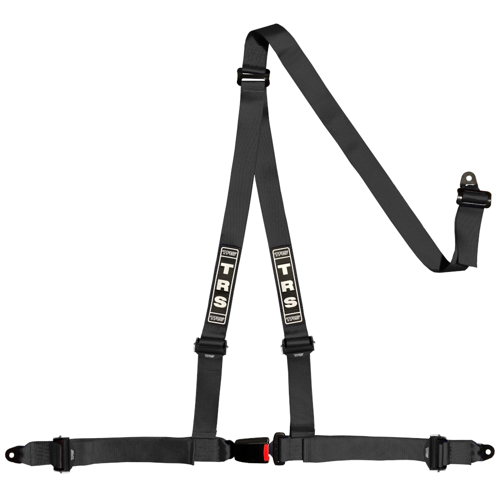 TRS Clubman Bolt In 3 Point Ultralite Harness Belt-Black-Edited-GSM Performance