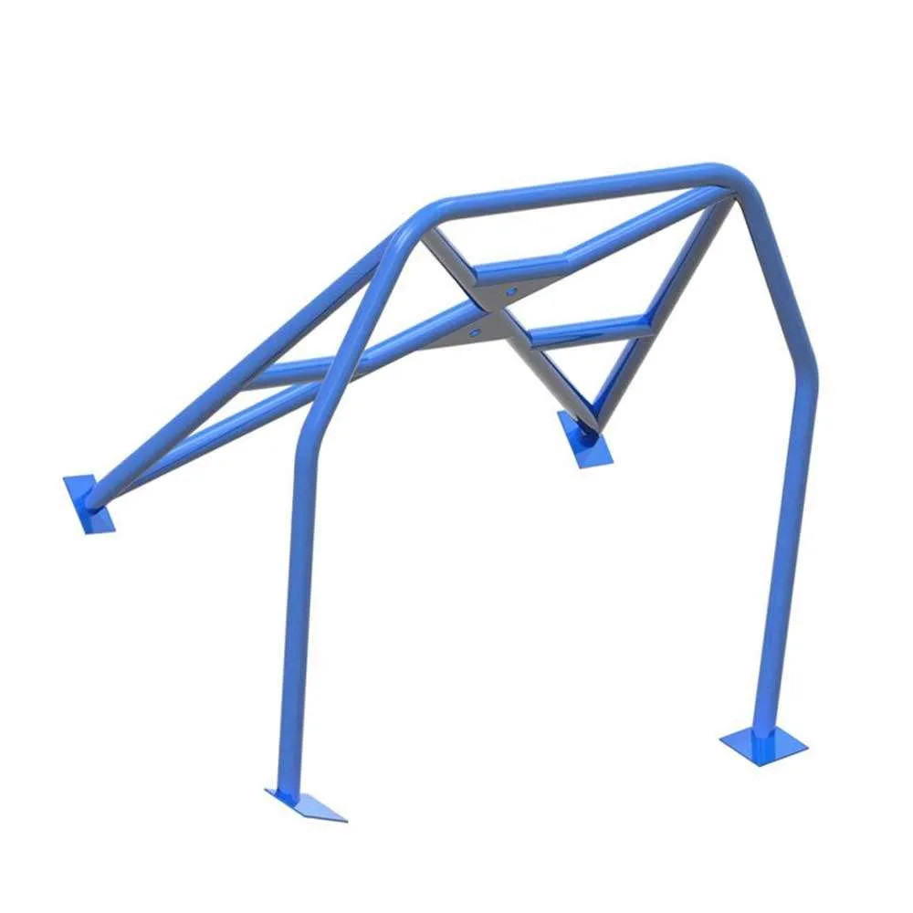 BMW E46 3-Series - Bolt In Half Roll Cage TYPE B fitted view