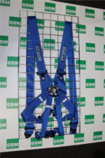 2 Sparco 6 Point Club Racer Blue Harnesses