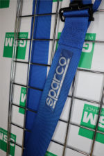 2 Sparco 6 Point Club Racer Blue Harnesses